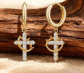 Crowned by grace earrings